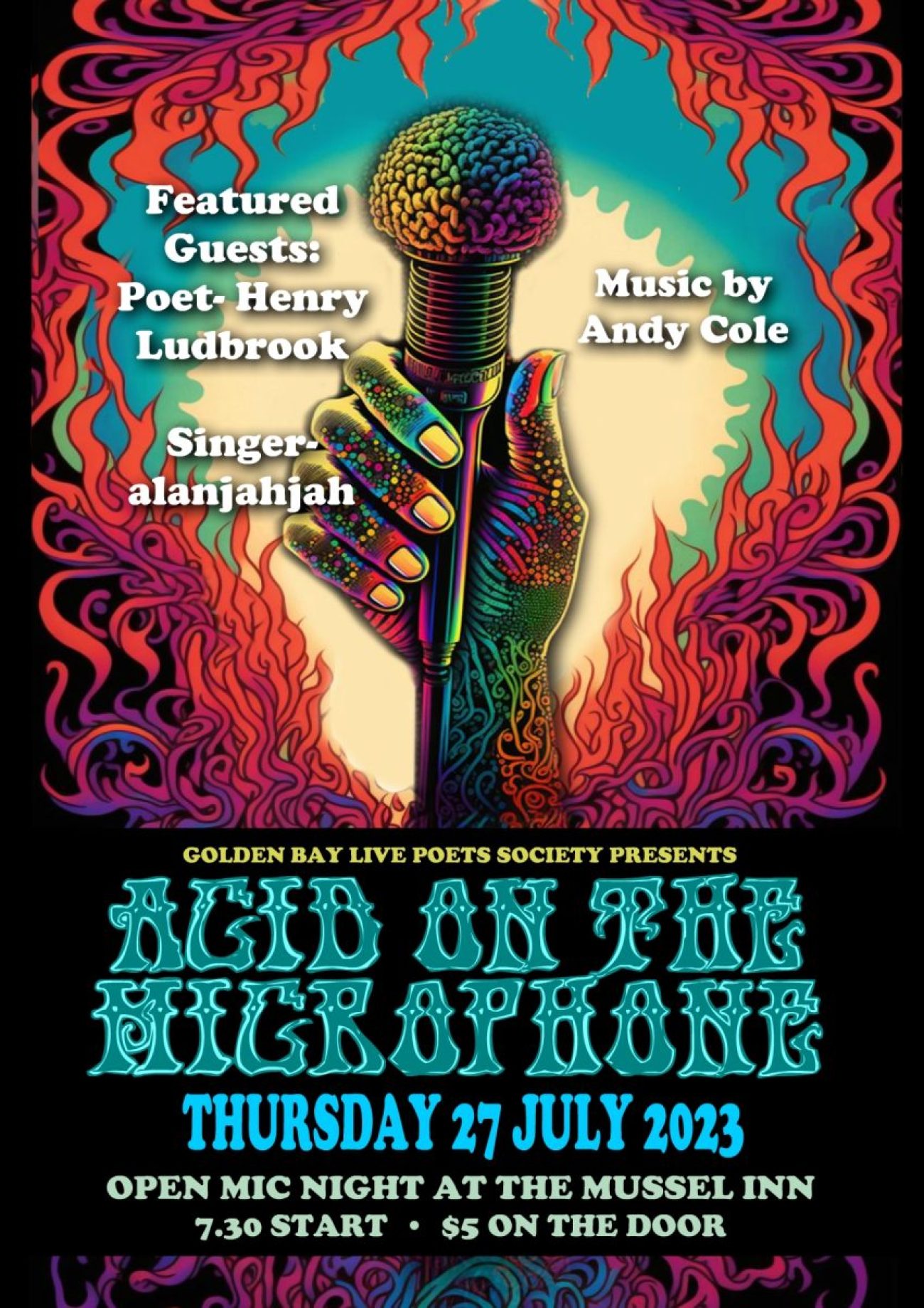 POEMS & SONGS @ ACID ON THE MICROPHONE