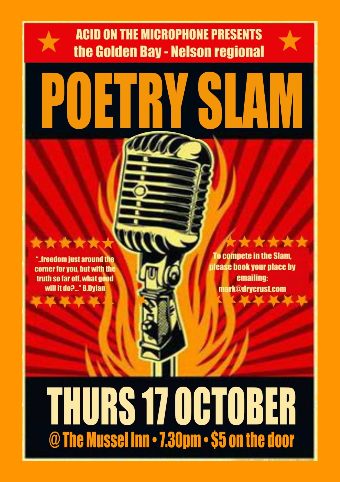 POETRY SLAM IS ON!