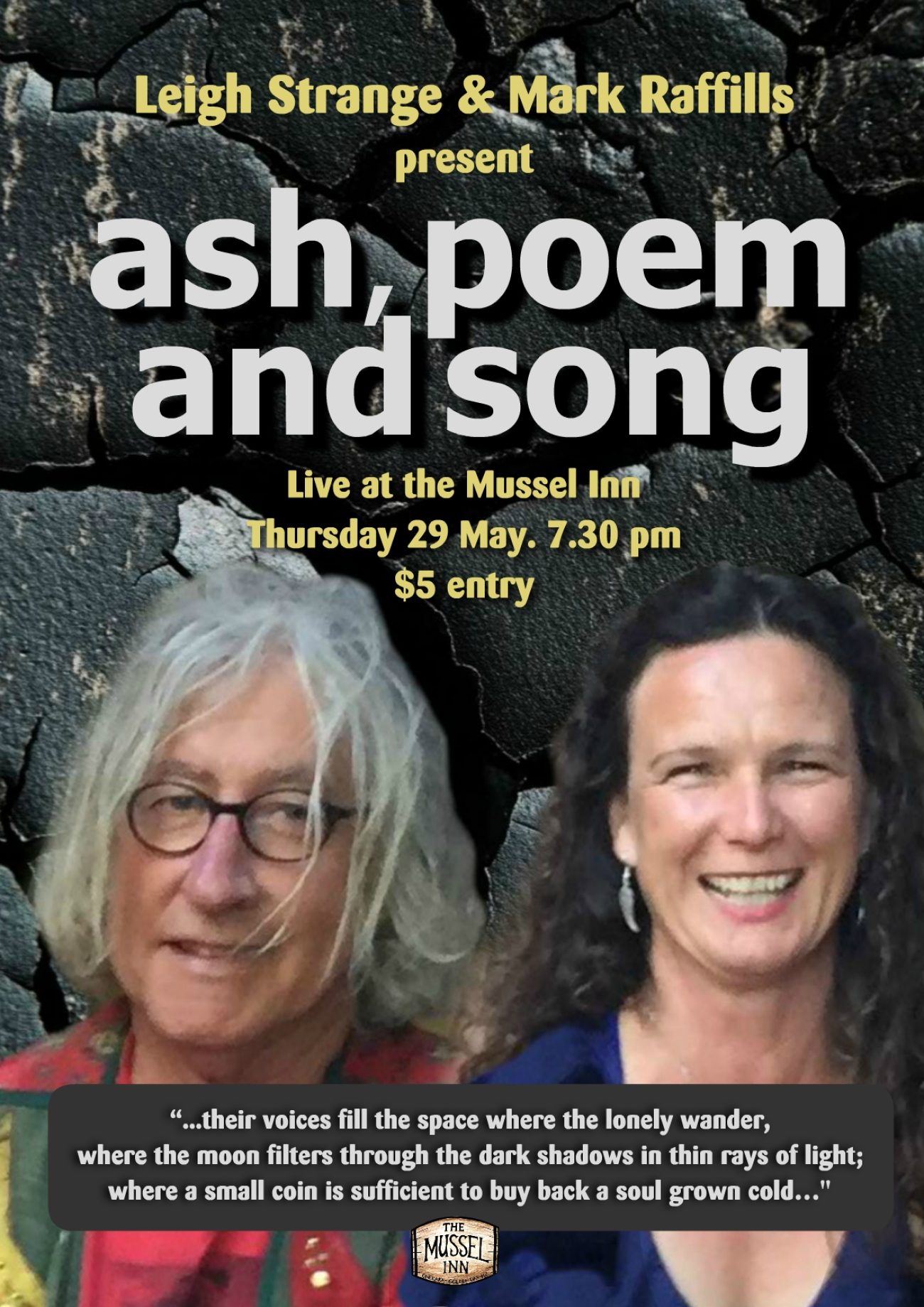 ash, poem and song