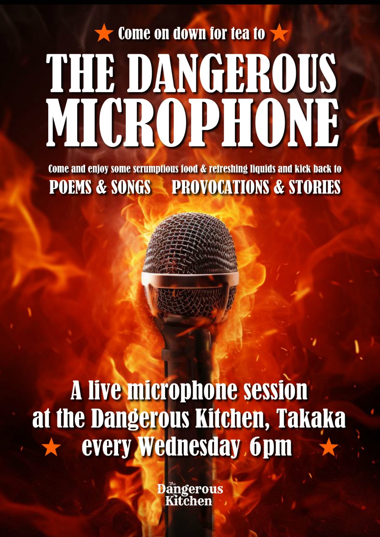 10th September THE DANGEROUS MICROPHONE is on!